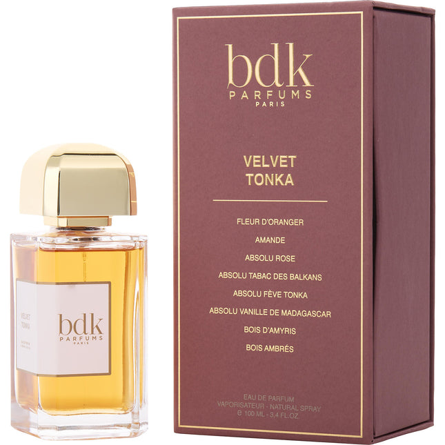 BDK VELVET TONKA by BDK Parfums - EAU DE PARFUM SPRAY 3.4 OZ - Unisex