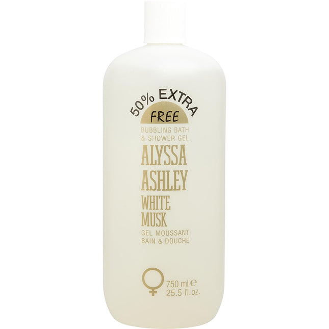 ALYSSA ASHLEY WHITE MUSK by Alyssa Ashley - BATH & SHOWER GEL 25 OZ - Women