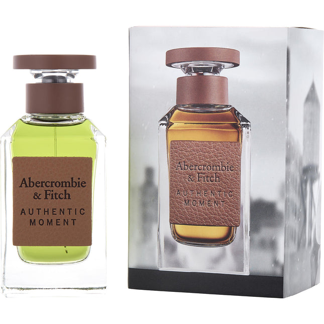 ABERCROMBIE & FITCH AUTHENTIC MOMENT by Abercrombie & Fitch - EDT SPRAY 3.4 OZ - Men
