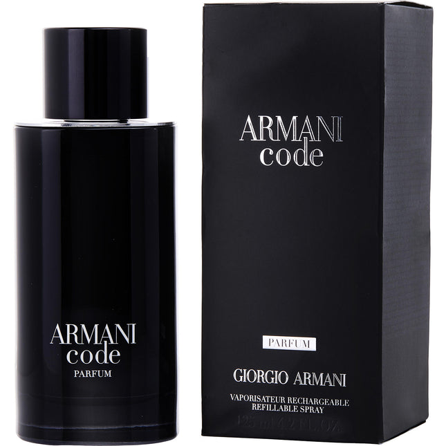 ARMANI CODE by Giorgio Armani - PARFUM SPRAY REFILLABLE 4.2 OZ - Men