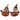 Plush Halloween Gnome with Jack O Lantern (Set of 2)