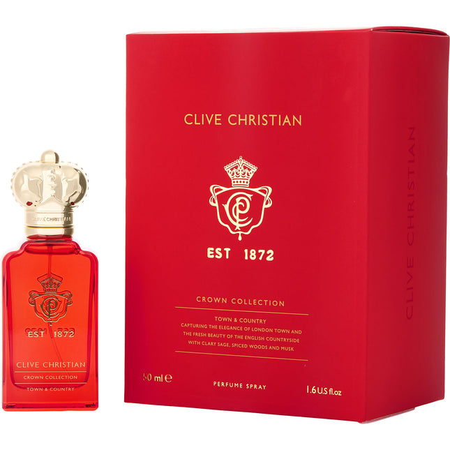 CLIVE CHRISTIAN TOWN & COUNTRY by Clive Christian - PARFUM SPRAY 1.7 OZ (CROWN COLLECTION) - Unisex