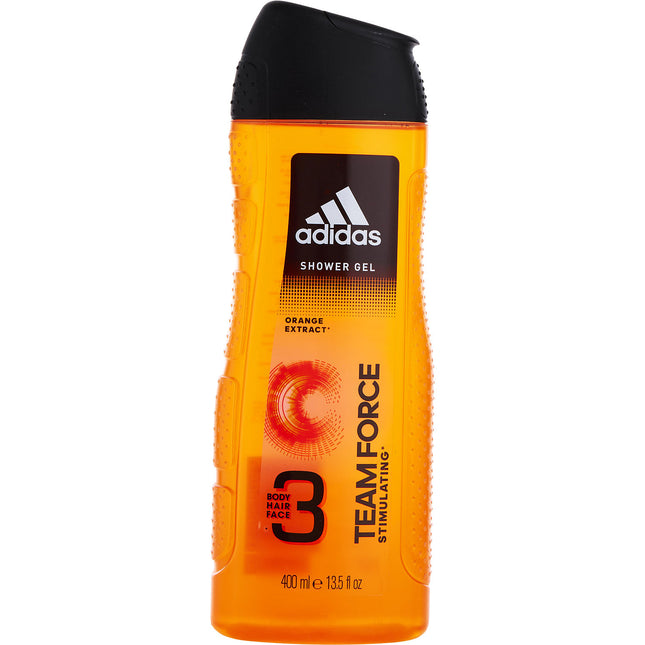 ADIDAS TEAM FORCE by Adidas - 3 IN 1 FACE AND BODY SHOWER GEL 13.5 OZ - Men