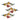 Realistic Painted Tabletop Bird Figurine (Set of 12)