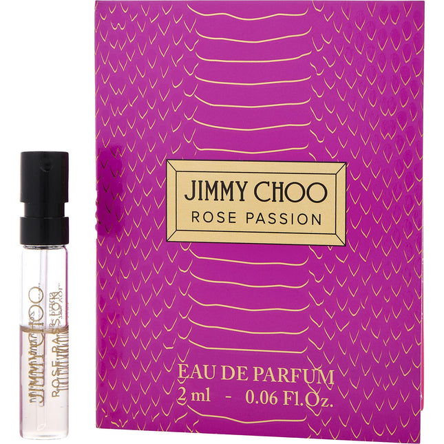 JIMMY CHOO ROSE PASSION by Jimmy Choo - EAU DE PARFUM SPRAY VIAL ON CARD - Women