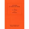 Lectures on Modular Forms