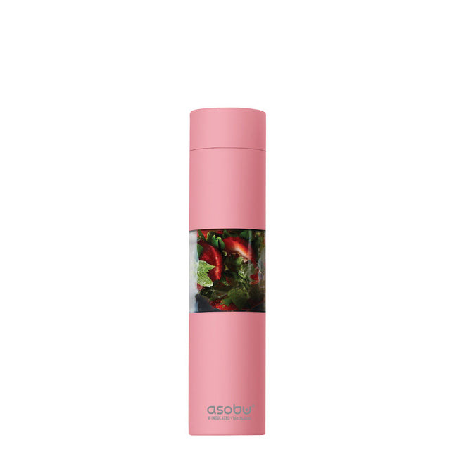 Pink Flavor U See Infuser Bottle by ASOBU®