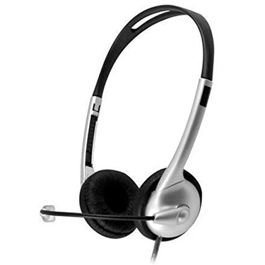 HamiltonBuhl Headset On Ear MACH 1 with Gneck Mic In-Line Volume 3.5mm by Level Up Desks