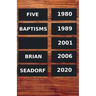 Five Baptisms