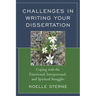 Challenges in Writing Your Dissertation: Coping with the Emotional, Interpersonal, and Spiritual Struggles