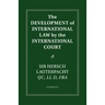The Development of International Law by the International Court