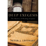 Deep Exegesis