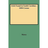 Irish Found in South Carolina--1850 Census