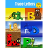 Trace Letters ages 3-5: Alphabet Handwriting Practice workbook for kids, coloring book