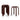 Set of 4 18 Inch Stackable Bentwood Dining Chairs with Round Top-Deep Brown