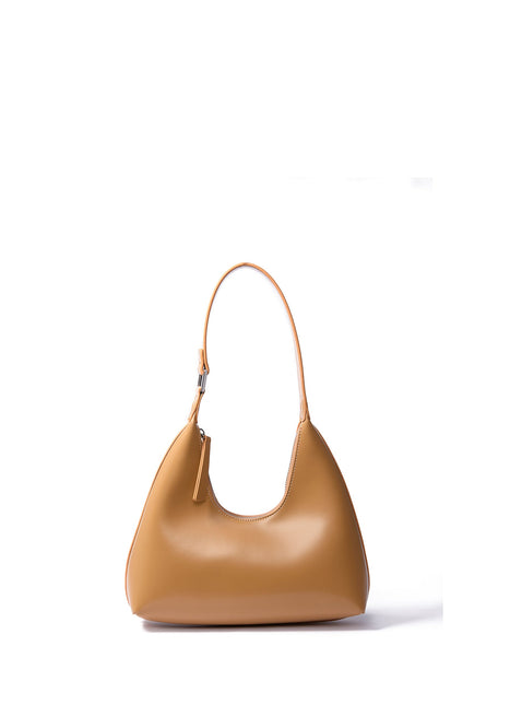 Alexia Bag in Smooth Leather, Yellow by Bob Oré