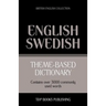 Theme-based dictionary British English-Swedish - 3000 words
