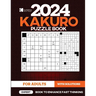 Kunlektra Brain Teaser 15 x 15 Kakuro Puzzle Book for Adults