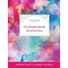 Adult Coloring Journal: Co-Dependents Anonymous (Turtle Illustrations, Rainbow Canvas)