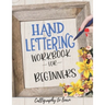 Hand Lettering Workbook for Beginners (Calligraphy to learn): Hand lettering book to learn how to create Gorgeous alphabets and numbers.