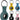 5-Pack: Silicone Airtag Holder with Anti-Lost Keychain