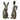 Floppy Ear Rabbit Statue (Set of 2)