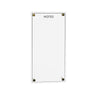 Acrylic Dry Erase Notes Board 13"H