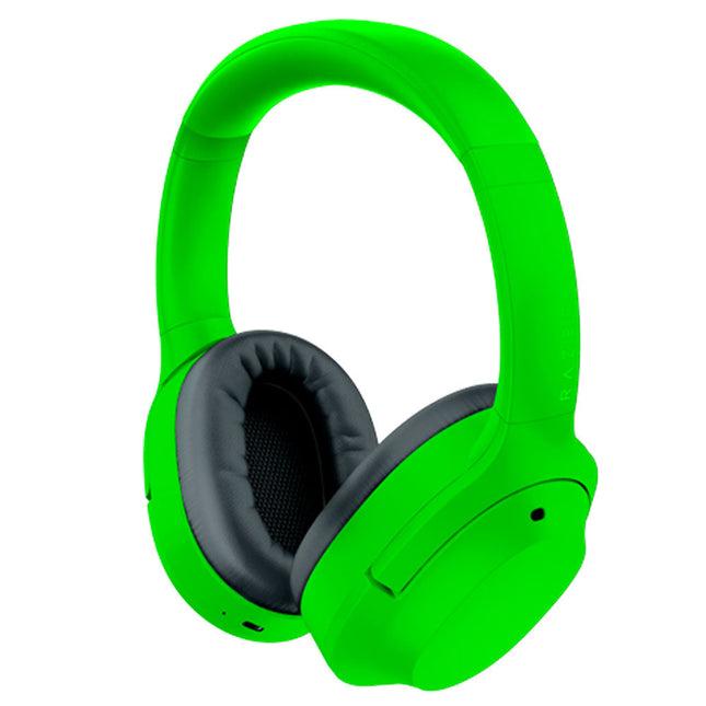 Razer Wireless Headset - Opus X Green Active Noise Cancelling with Mic 30-40 Hr Battery Life by Level Up Desks
