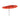 15 Feet Twin Patio Umbrella with 48 Solar LED Lights-Orange