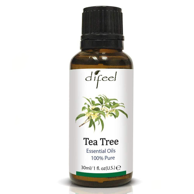 Difeel 100% Pure Essential Oil - Tea Tree Oil 1 oz. (Pack of 2) by difeel - find your natural beauty