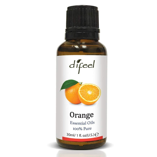 Difeel 100% Pure Essential Oil - Orange Oil 1 oz. (Pack of 2) by difeel - find your natural beauty