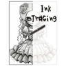 Ink Tracing Coloring Book: Trace the Lines to bring these creepy dolls to life.
