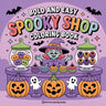 Bold & Easy Spooky Shop Coloring Book: Fun and Festive Halloween Stress Relief Coloring