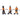 Jack o Lantern Shelf Sitter (Set of 3)