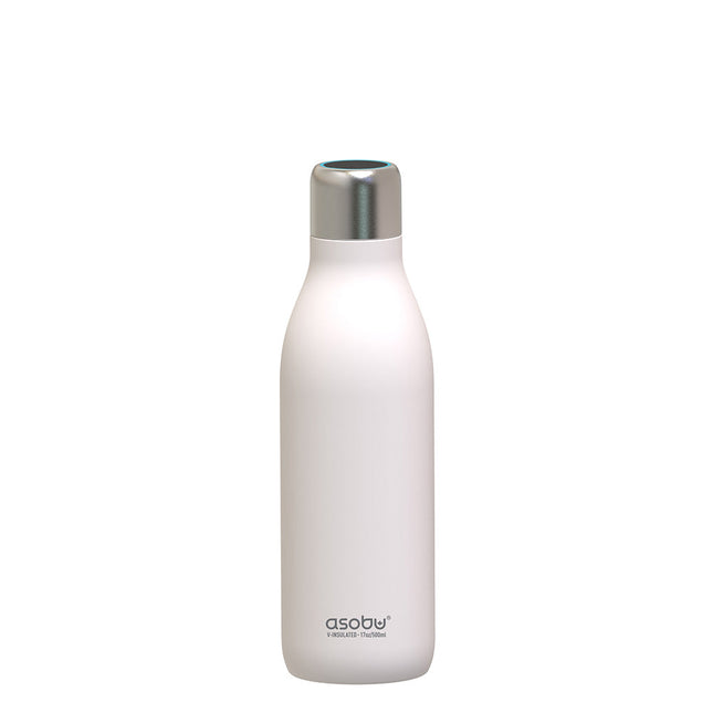 White Uv Light Hydro Bottle by ASOBU®