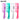 4 Colors Blue ZOO Candy Color Straight Handle Large Size Wide Tooth Comb Curling Comb Hairdressing Comb