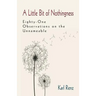 A Little Bit of Nothingness