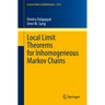 Local Limit Theorems for Inhomogeneous Markov Chains