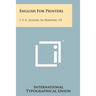 English for Printers: I. T. U. Lessons in Printing, V5