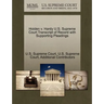 Holden V. Hardy U.S. Supreme Court Transcript of Record with Supporting Pleadings