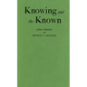 Knowing and the Known