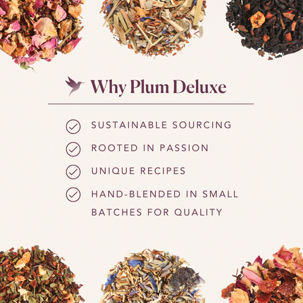 Dragonfruit Desire Herbal Tea by Plum Deluxe Tea
