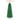 5/6/7/8 FT Pre-Lit Christmas Pencil Tree with Colorful Fiber Optics Green-5 ft