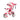5-in-1 Detachable Baby Stroller Tricycle with Round Canopy-Pink