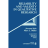 Reliability and Validity in Qualitative Research