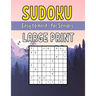 Easy to Hard Large Print Sudoku for Seniors: Sudoku Puzzle Book For Adults & Seniors With 200 Easy to Hard Sudoku Puzzles
