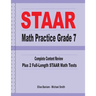 STAAR Math Practice Grade 7: Complete Content Review Plus 2 Full-length STAAR Math Tests