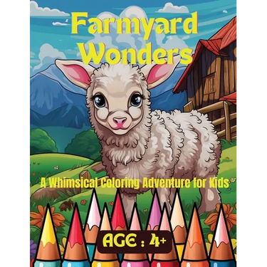 Farmyard Wonders: A Whimsical Coloring Adventure for Kids