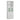 6-Tier Freestanding Bathroom Cabinet with 2 Open Compartments and Adjustable Shelves-White