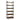 6-Tier Tall Industrial Bookcase with Open Shelves and 4 Hooks-Brown